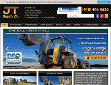Tablet Screenshot of jtserviceco.com